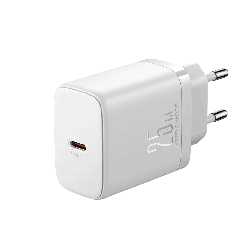 Joyroom (JR-TCF11) Incarcator Retea + Cablu Lightning, 25W, 1xUSB-C, PD, WHITE