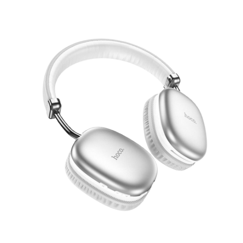 Hoco (W35) Casti Wireless, Over Ear, BT 5.3, 200h StandBy, Air Triumph, SILVER