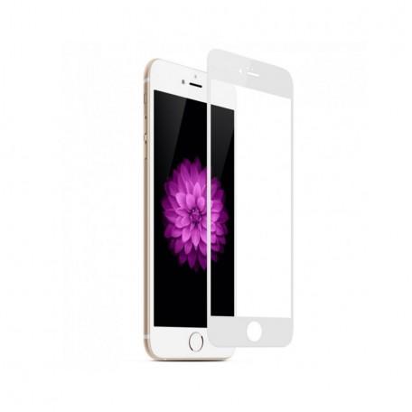 Protective glass 3D for iPhone 6 / 6s (White)