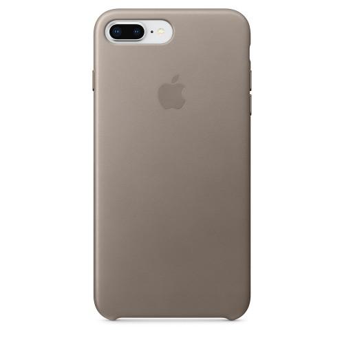 Case original iPhone 8 Plus / 7 Plus Leather Case — Taupe