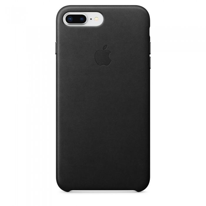 Чехол оригинальный iPhone 8 Plus / 7 Plus Leather Case — Black