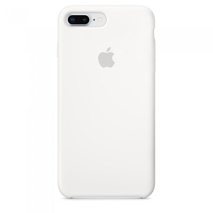 Чехол оригинальный iPhone 8 Plus / 7 Plus Silicone Case — White