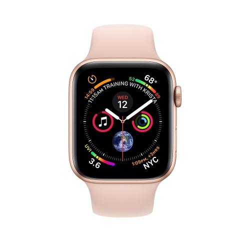 Apple Watch Series 4 40mm Gold Aluminium Case with Pink Sand Sport Band