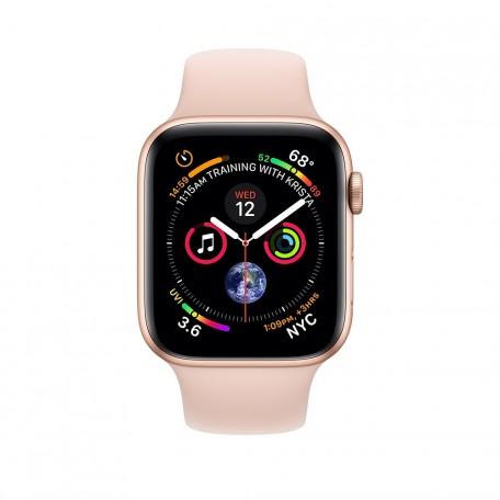 Apple Watch Series 4 40mm Gold Aluminum Case with Pink Sand Sport Band