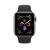 Apple Watch Series 4 44mm Space Gray Aluminum Case with Black Sport Band