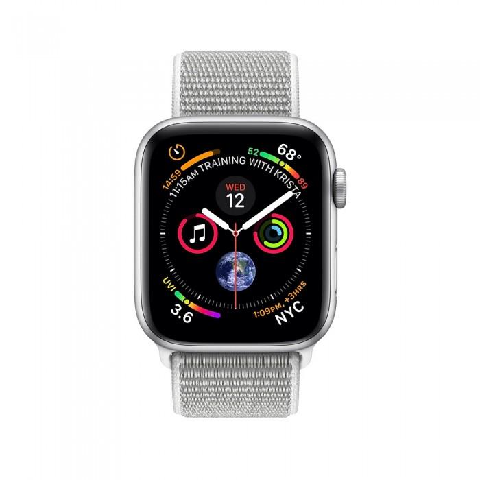 Apple Watch Series 4 40mm Silver Aluminum Case with Seashell Sport Loop