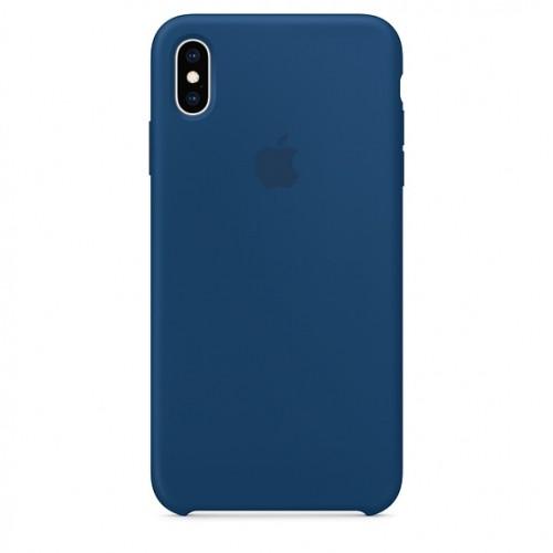 Cover original iPhone XS Max Silicone Case — Blue Horizon