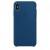 Чохол оригінальний iPhone XS Max Silicone Case - Blue Horizon