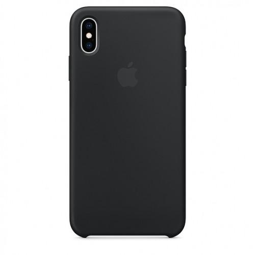 Cover original iPhone XS Max Silicone Case — Black