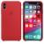 Original iPhone XS Max Silicone Case — (PRODUCT) RED