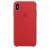 Чохол оригінальний iPhone XS Max Silicone Case — (PRODUCT) RED