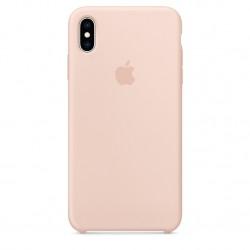 Чехол оригинальный iPhone XS Silicone Case — Pink Sand