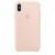 Чехол оригинальный iPhone XS Silicone Case — Pink Sand