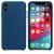 Чехол оригинальный iPhone XS Silicone Case — Blue Horizon