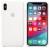 Cover original iPhone XS Silicone Case — White