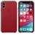 Чехол оригинальный iPhone XS Max Leather Case — (PRODUCT) RED