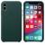 Case original iPhone XS Max Leather Case – Forest Green