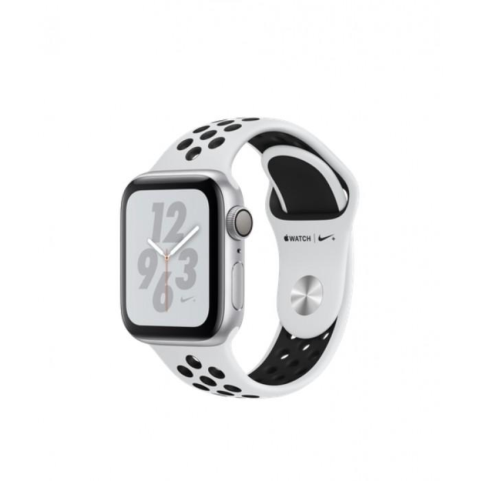 Apple Watch Series 4 Nike+ 40mm GPS Silver Aluminum Case with Pure Platinum/Black Nike Sport Band