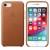 Чехол оригинальный iPhone 8 / 7 Leather Case — Saddle Brown