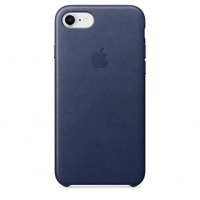 Чохол оригінальний iPhone 8 / 7 Leather Case - Midnight Blue