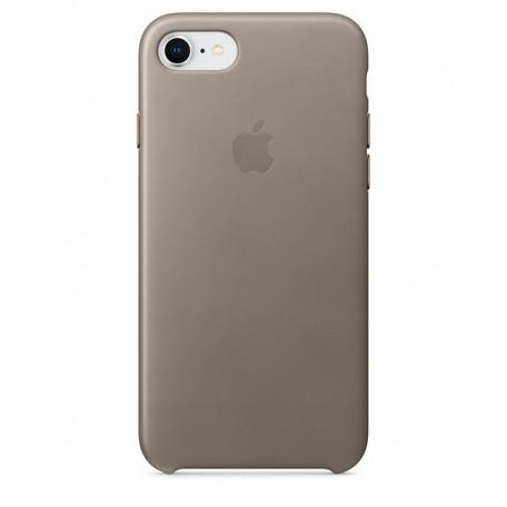 Cover original iPhone 8 / 7 Leather Case — Taupe