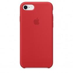 Чехол оригинальный iPhone 8 / 7 Silicone Case — (PRODUCT) RED