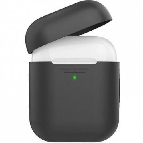 Silicone Case for Apple AirPods (Black)