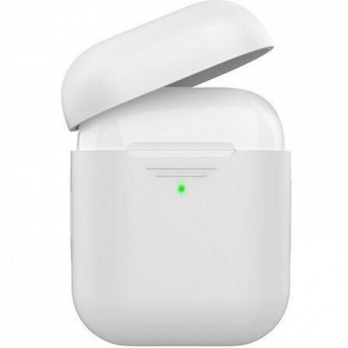 Silicone Case for Apple AirPods (White)