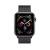 Apple Watch Series 4 44mm GPS+LTE Space Black Stainless Steel Case with Space Black Milanese Loop