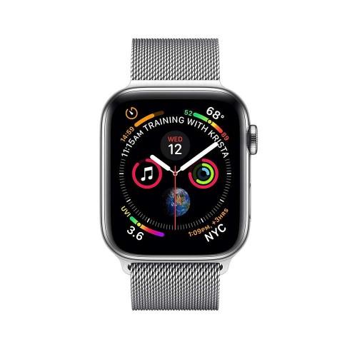 Apple Watch Series 4 40mm GPS+LTE Stainless Steel Case with Milanese Loop