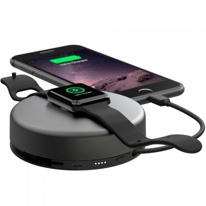 Зарядний пристрій Apple Watch Nomad Pod Pro, 6000 mAh (Black)