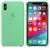 Cover original iPhone XS Max Silicone Case — Spearmint