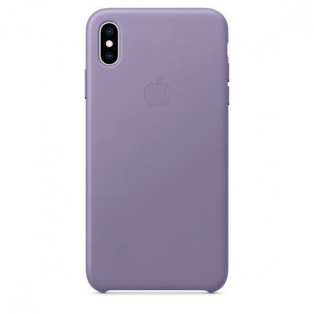 Cover original iPhone XS Max Leather Case — Lilac