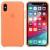 Original iPhone XS Silicone Case — Papaya