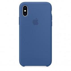 Original iPhone XS Silicone Case — Delft Blue