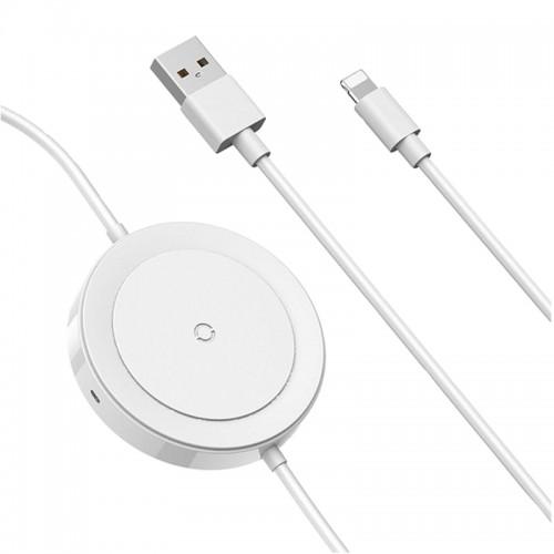 Wireless Charging Baseus iP Cable Series (White)