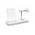 Zens Stand + Dock + Watch Aluminum Wireless Charger 10W White (ZEDC07W/00)