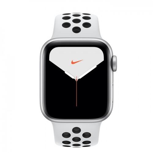 Apple Watch Series 5 Nike+ 40mm GPS Silver Aluminum Case with Pure Platinum/Black Nike Sport Band