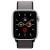 Apple Watch Series 5 44mm Silver Aluminum Case with Anchor Gray Sport Loop