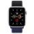 Apple Watch Series 5 44mm Silver Aluminum Case with Midnight Blue Sport Loop