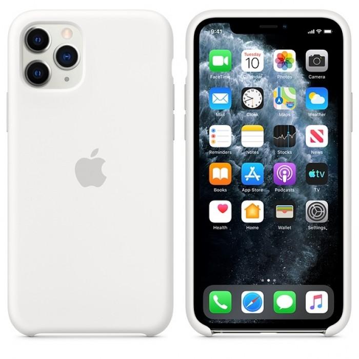 Чохол оригінальний iPhone 11 Pro Silicone Case - White