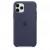 Original iPhone 11 Pro Silicone Case — Midnight Blue