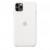 Cover original iPhone 11 Pro Max Silicone Case — White