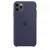 Original iPhone 11 Pro Max Silicone Case — Midnight Blue