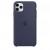 Original iPhone 11 Pro Max Silicone Case — Midnight Blue