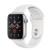 Apple Watch Series 5 GPS + LTE, 40mm Silver Aluminum Case with White Sport Band