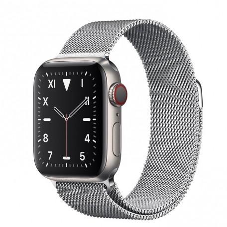 Apple Watch Series 5 Edition 40mm Titanium Case with Milanese Loop (MWQE2 + MTU22)