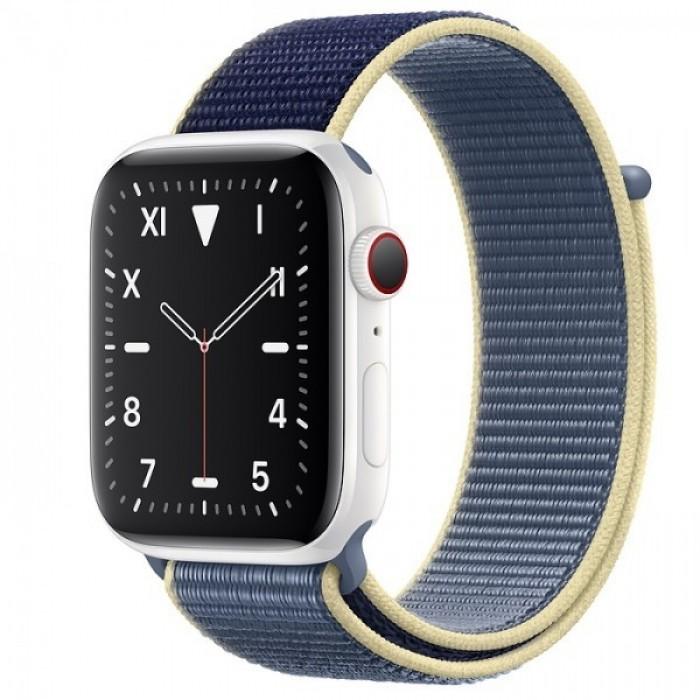 Apple Watch Series 5 Edition 44mm White Ceramic Case with Alaskan Blue Sport Loop