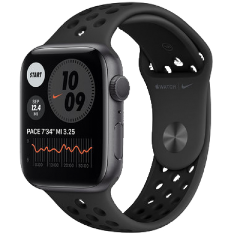 Apple Watch Series 6 Nike 44mm GPS Space Gray Aluminum Case with Anthracite/Black Nike Sport Band