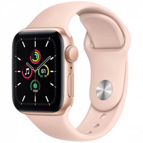 Apple WATCH SE 40mm Gold Aluminum Case with Starlight Sport Band